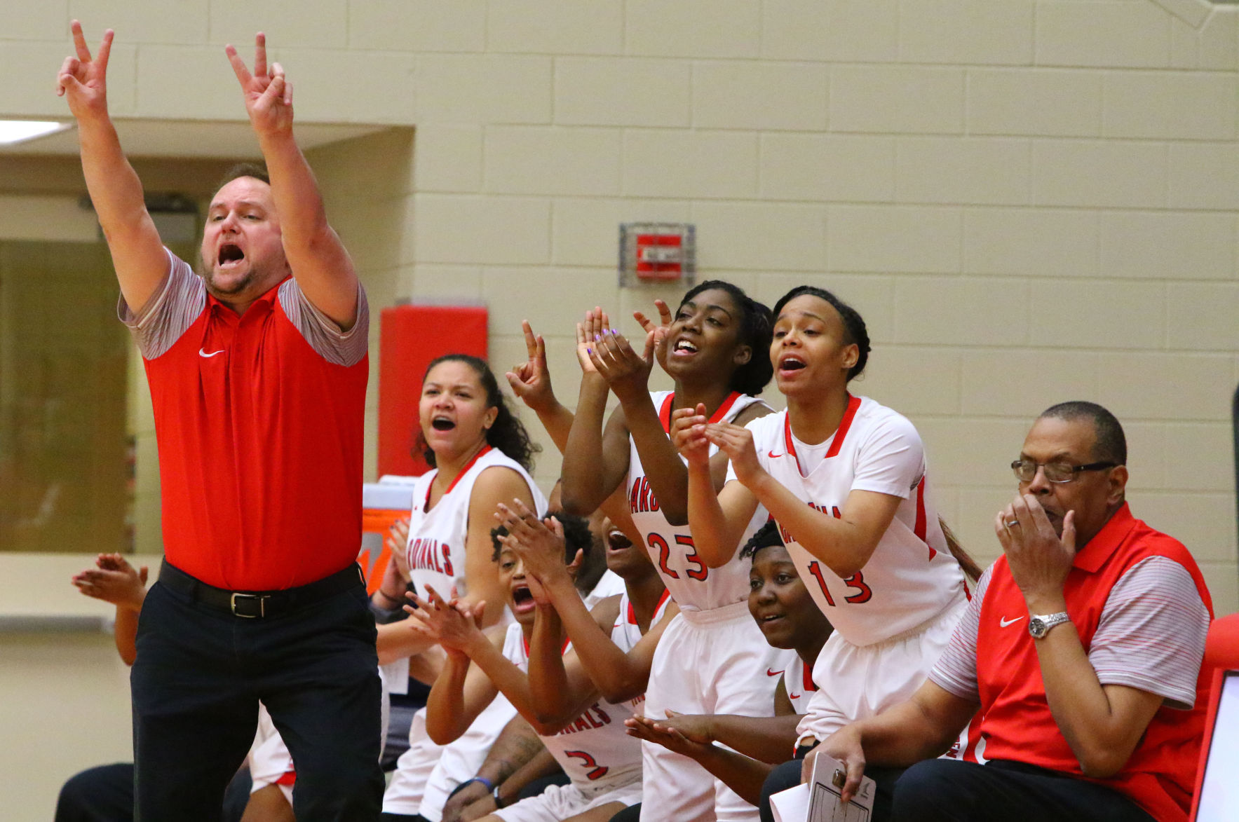 Girls Basketball Sectionals - E.C. Central vs. Crown Point